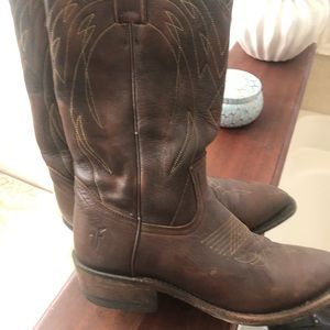 Frye cowboy boots 8.5